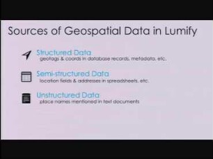 Fusing Structured and Unstructured Data for Geospatial Insights in Lumify
