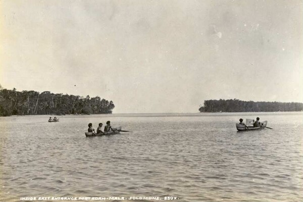 "Inner eastern entrance of Port Adam, Malaita"