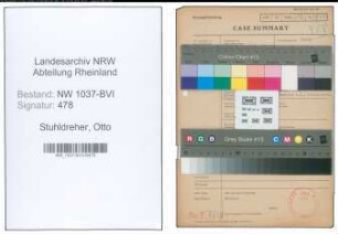 Entnazifizierung Otto Stuhldreher , geb. 25.09.1892 (Arbeiter)
