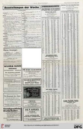 Nr. 13 (27. Mär. 1932), S. 4: Preisberichte