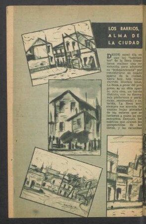 Los barrios, alma de la ciudad - La Boca