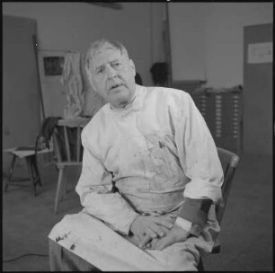 Portraitserie Ewald Mataré : Mataré, Ewald (1887-1965; Maler, Bildhauer)