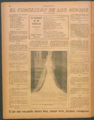 En el caso de su novia