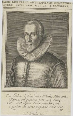 Bildnis des Ianus Gruterus
