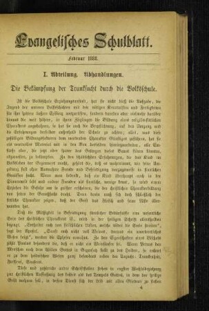 ¬Die¬ Bekämpfung der Trunksucht durch die Volksschule