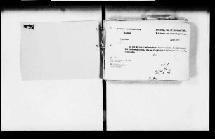 Niederschriften über Kabinettssitzungen (23. Oktober - 18. Dezember 1947)