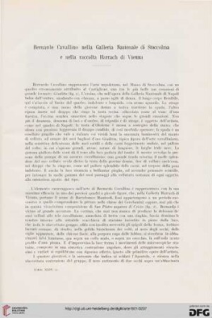 24: Bernardo Cavallino nella Galleria Nazionale di Stoccolma e nella raccolta Harrach di Vienna
