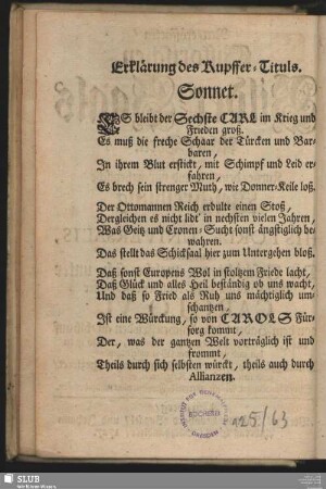 Erklärung des Kupffer-Tituls