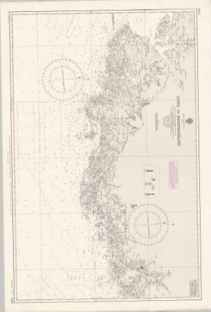 2327 Nordsee; Norway - South Coast. Sheet 1. Lista to Kristiansand
