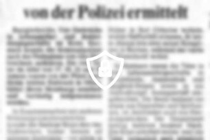 Vier Einbrecher wurden von der Polizei ermittelt