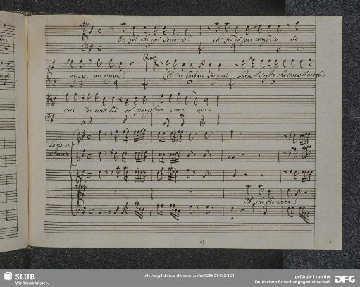 Recitativo: Oh ciel chi mi soccorre