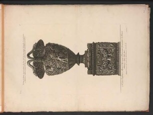 Antike Vase (Piranesi, Vasi, Candelabri, Cippi, Sarcofagi, Tripodi Lucerne ed ornamenti antichi)