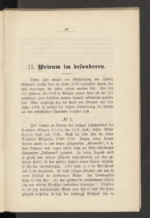 II. Wrixum im besonderen.