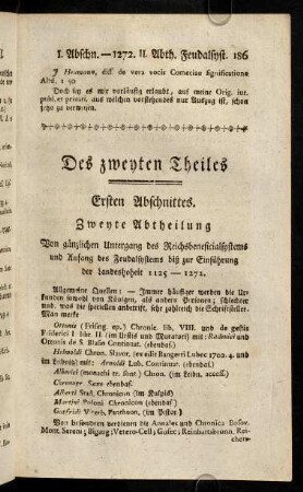 186-242, Zweyte Abtheilung.