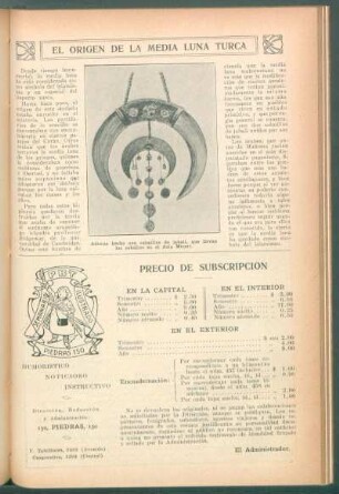 El origen de la media luna turca