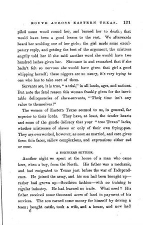 A Northern Settler
