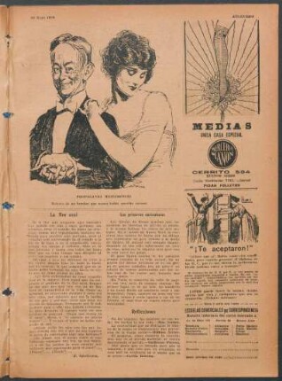 Propaganda matrimonial : Retrato de un hombre que nunca había querido casarse