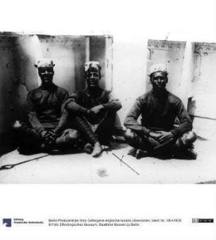 Gefangene englische Askaris (Abessinier)