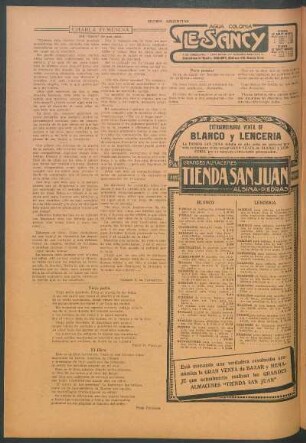 Charla femenina : Del "diario" de una niña