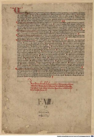 "Volentes emere summarum..."