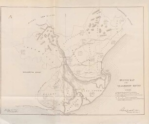 A. Sketch map of the Rajahmundry District