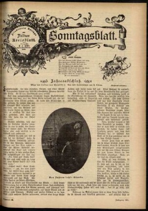 Ausgabe vom Sonntag, den 29. Dezember 1901.