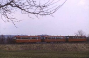 Maitis Schienenbus797 505 Beiwagen Baureihe 997