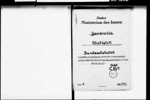 Bundesstatistik