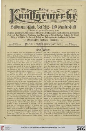 1. Januar-Heft 1891