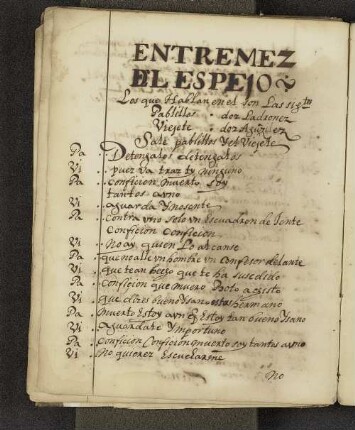 Entremez del espejo