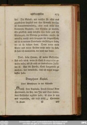 Dreyzehntes Kapitel. Neue Abentheuer in der Schenke.