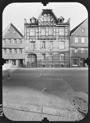 Schmalkalden, Auer Gasse. Wohnhaus. Straßenfront
