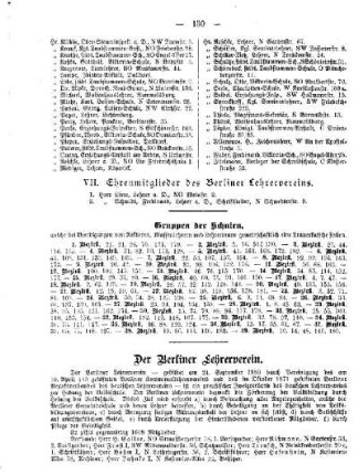 Der Berliner Lehrerverein