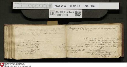 Stammbuch des U. J. Schrader aus Hannover