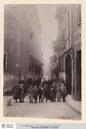 Langegasse mit altem Waisenhaus 1894 (147).
