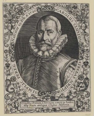 Bildnis des Carolus Clusius