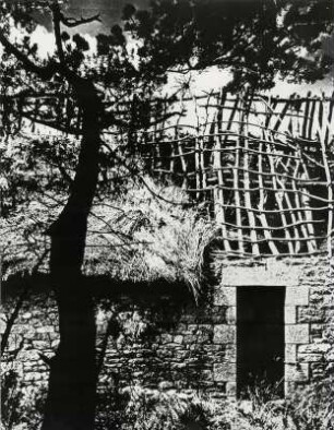 Verfallenes Bauernhaus i. d. Bretagne