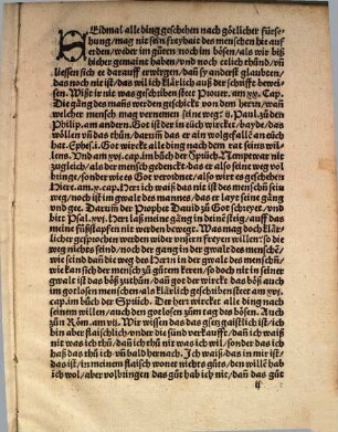 Ain Sermon geprediget vom Pawren zu Werdt bey Nürmberg am Sontag vor Faßnacht von dem freyen willen des menschen auch von anruffung der hailigen