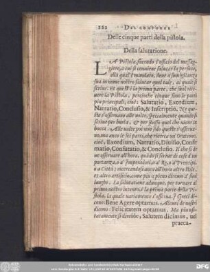 Delle cinque parti della pistola.