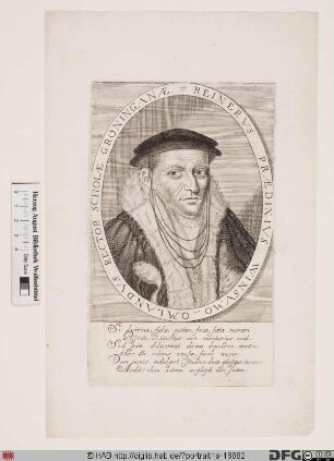 Bildnis Regnerus Praedinius (eig. Reinier Veldman)