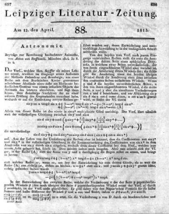 1815-04-12 : 88. Stück