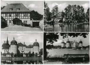 Moritzburg. Schloss und Adams Gasthof
