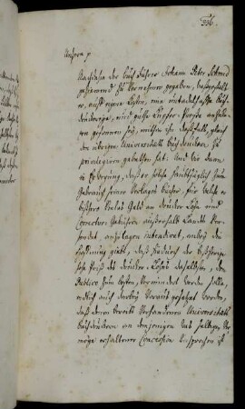 Aufnahme des Buchhändlers Schmid als Universitätsbuchdrucker.