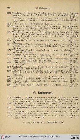 VI. Steiermark (Nr.2285-2495)