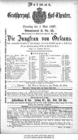 Die Jungfrau von Orleans