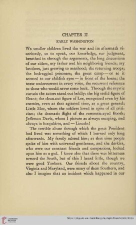 Chapter II Early Washington