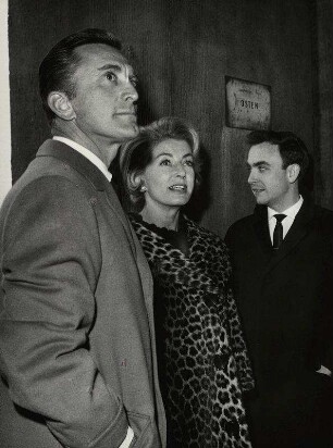 Kirk Douglas mit seiner Frau Anne