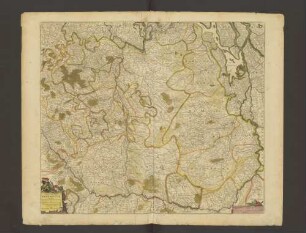 Tabula Ducatus Brabantiae continens Marchionatum Sacri Imperii …