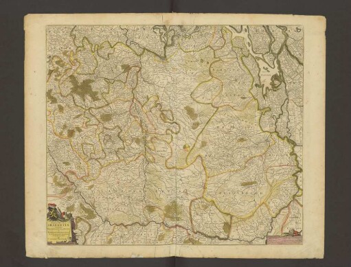 Tabula Ducatus Brabantiae continens Marchionatum Sacri Imperii …