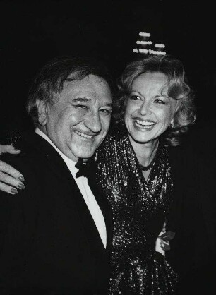 Horst Bollmann und Brigitte Grothum. Presseball 1982
